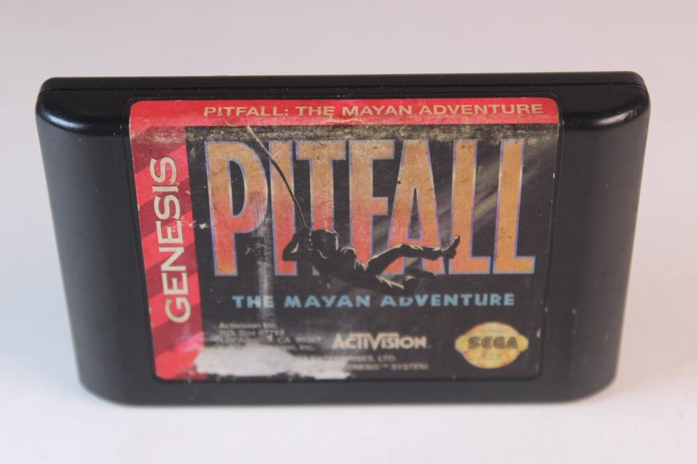 Pitfall: The Mayan Adventure (Sega Genesis 1994) Authentic, Game Only, Tested